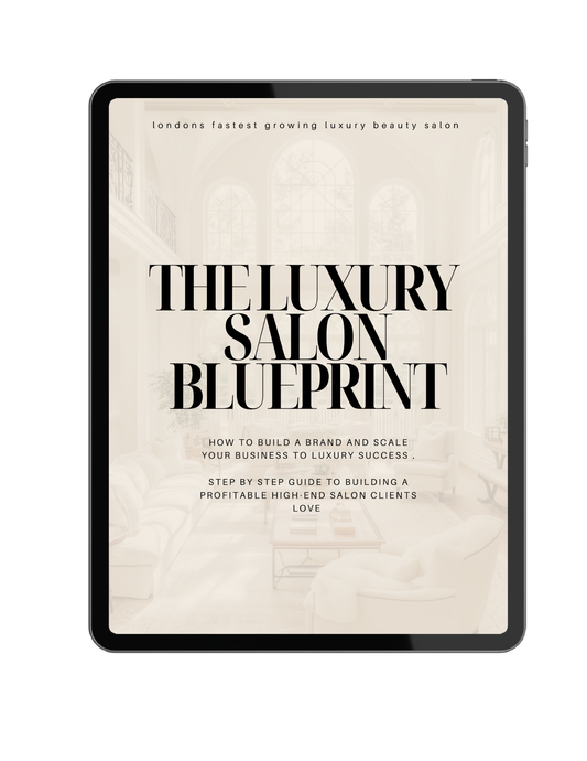 Luxury salon blueprint to build a luxury salon & profitable income